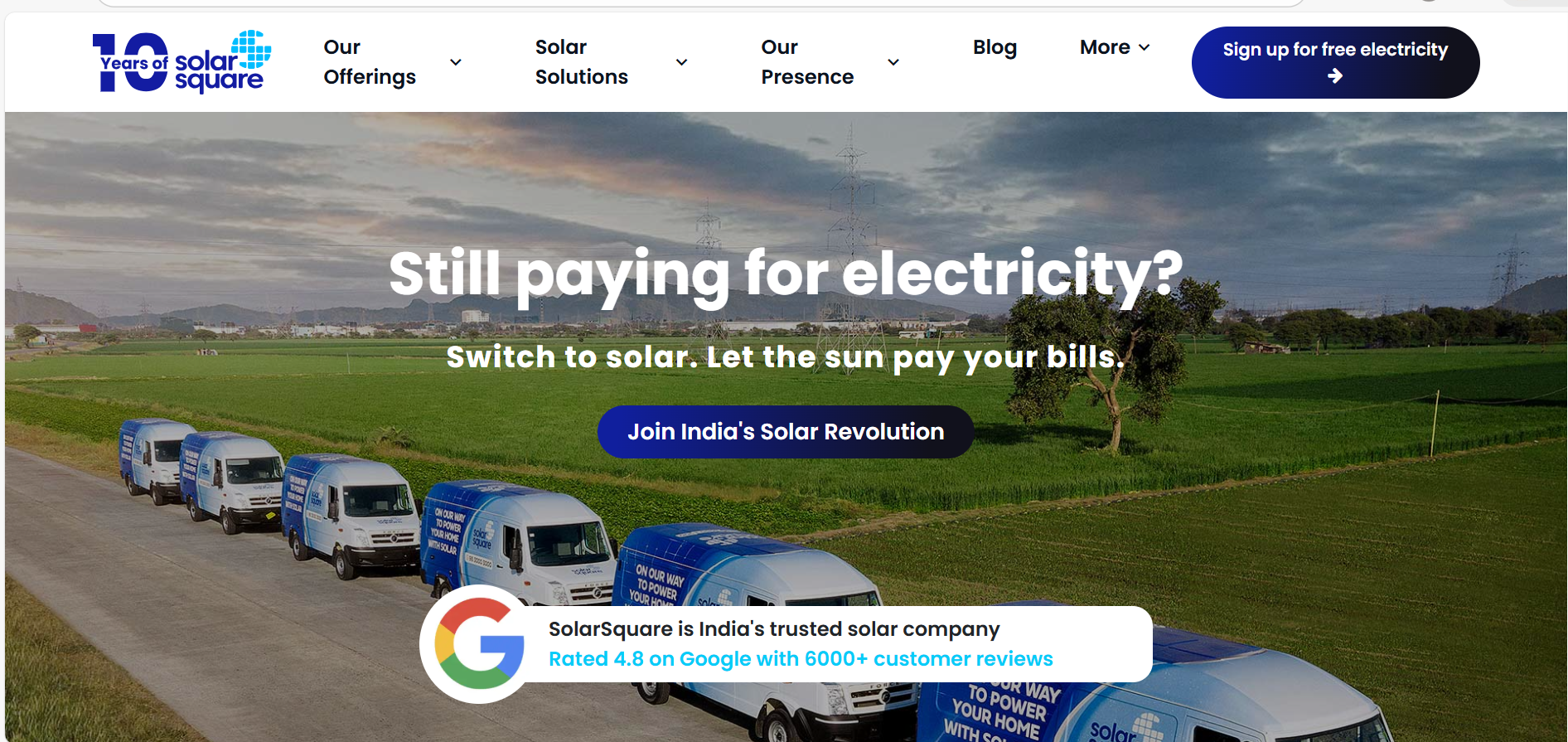 SolarSquare - Web Development Project